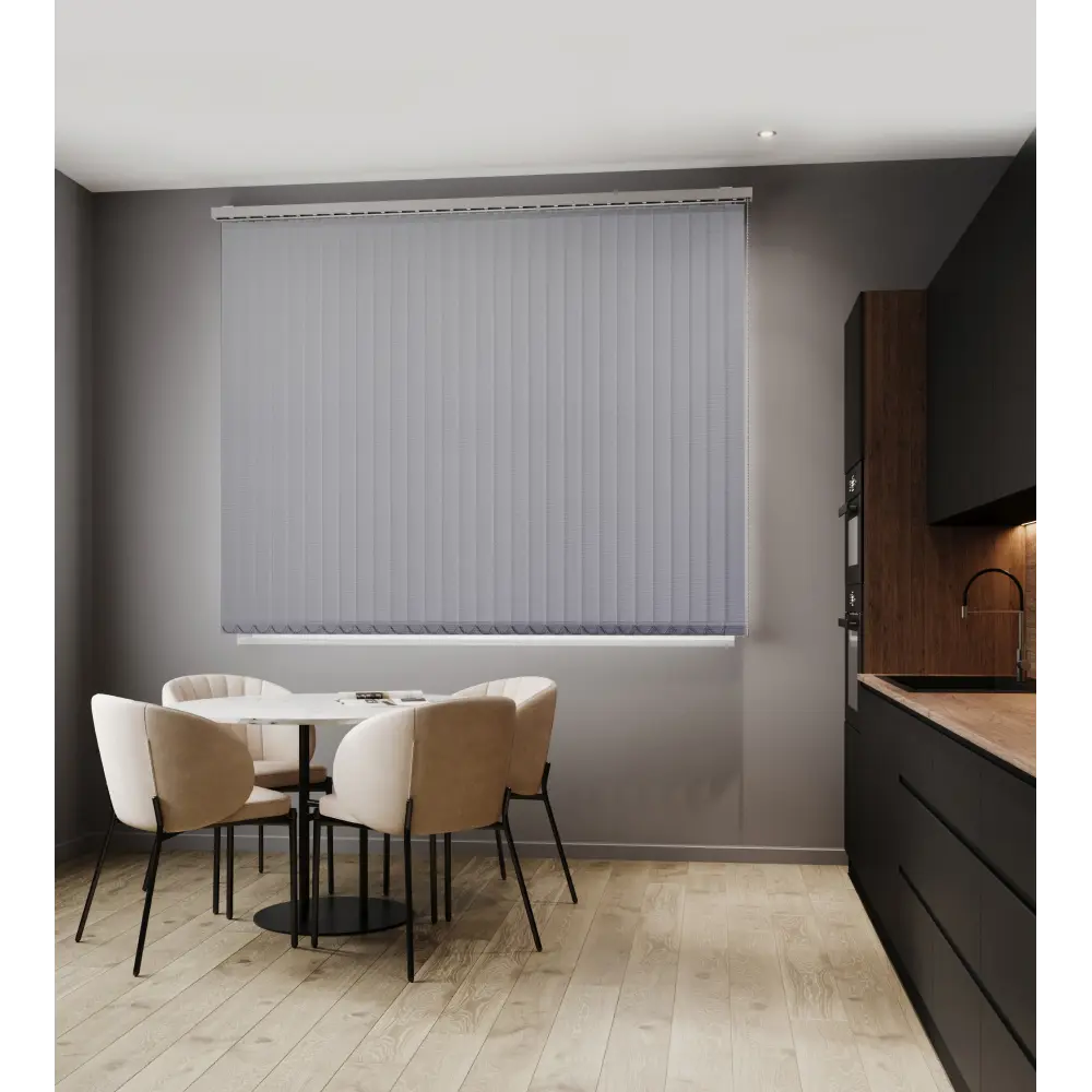 Фото Комплект вертикальных жалюзи Унистайл Vzhblser 200x200 см алюминий цвет серебристый Фото Комплект вертикальных жалюзи Унистайл Vzhblser 200x200 см алюминий цвет серебристый