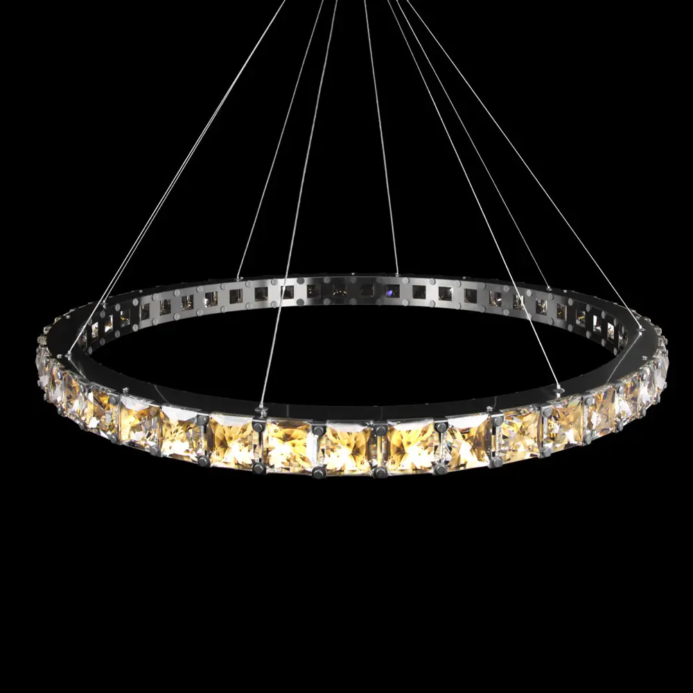 Фото 4 Светильник подвесной светодиодный Loft It Tiffany 10204-1000 chrome 16.25 м² теплый белый (желтый) свет цвет хром Фото 4 Светильник подвесной светодиодный Loft It Tiffany 10204-1000 chrome 16.25 м² теплый белый (желтый) свет цвет хром