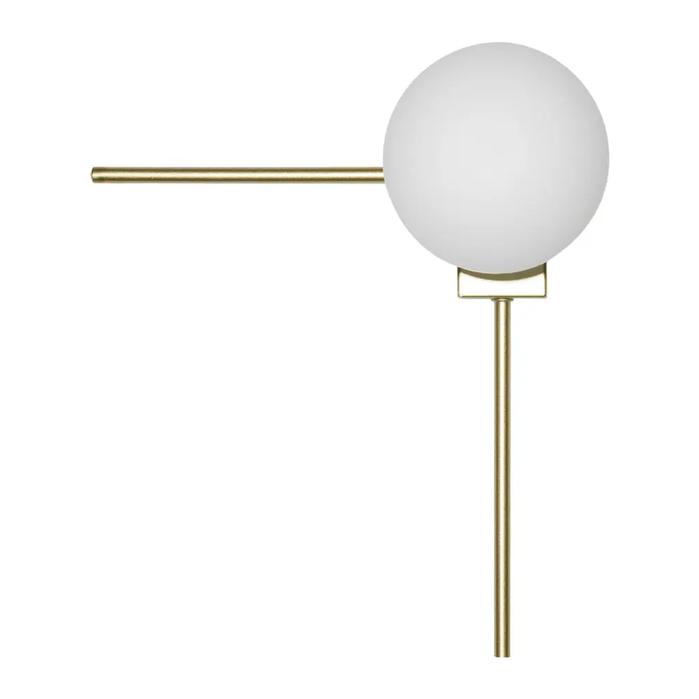 Фото Настенный светильник Loft It Meridian 10132-b gold цвет белый/золото Фото Настенный светильник Loft It Meridian 10132-b gold цвет белый/золото