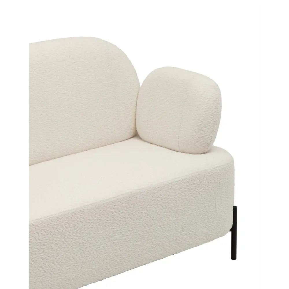 Фото 6 Диван Stool group Кэнди vd-dv-candy-cm01 151x81x74 см текстиль цвет букле белый Фото 6 Диван Stool group Кэнди vd-dv-candy-cm01 151x81x74 см текстиль цвет букле белый