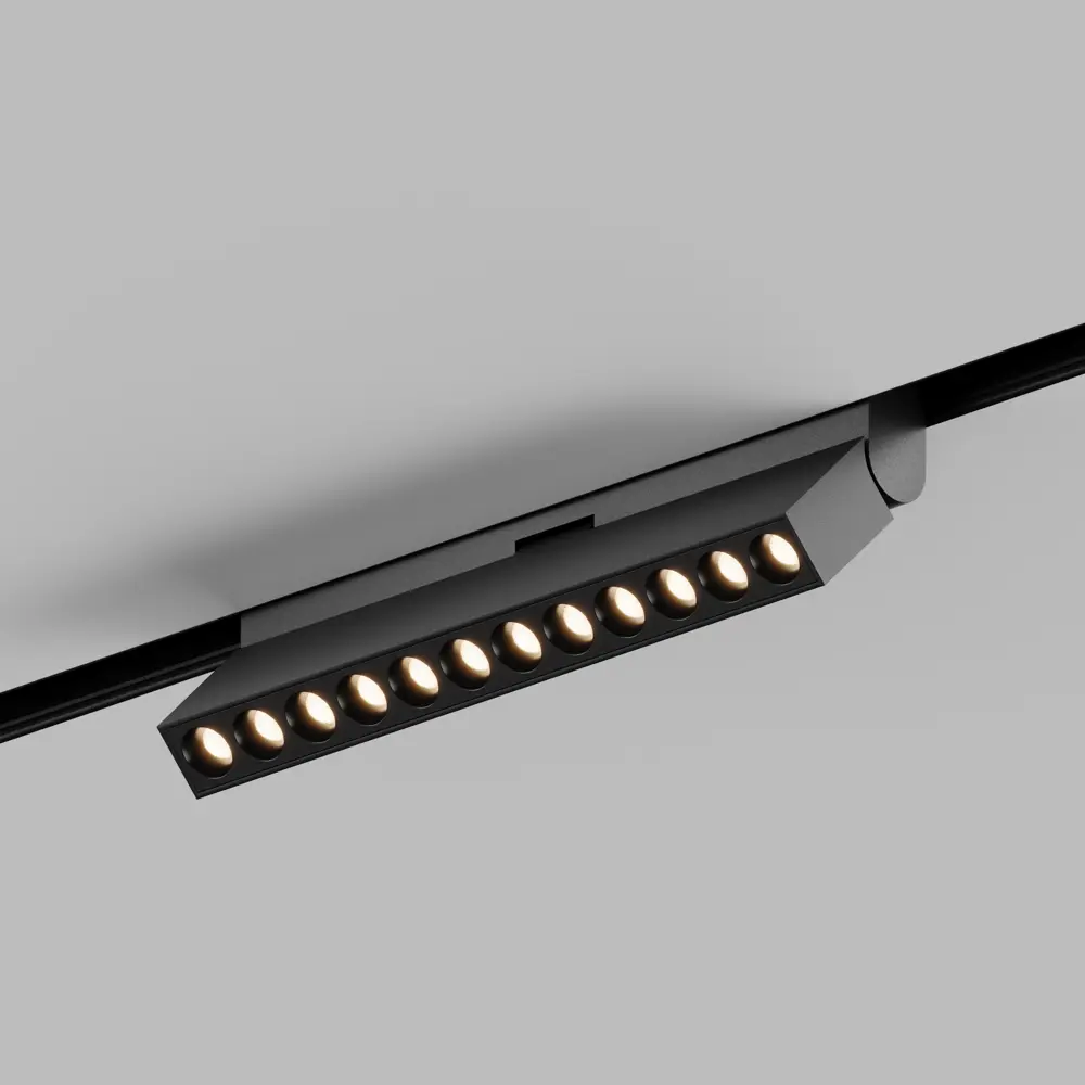 Фото 4 Трековый светильник линейный светодиодный Hesby lighting Hsbl_0085 12 Вт магнитный теплый белый (желтый) свет цвет черный Фото 4 Трековый светильник линейный светодиодный Hesby lighting Hsbl_0085 12 Вт магнитный теплый белый (желтый) свет цвет черный