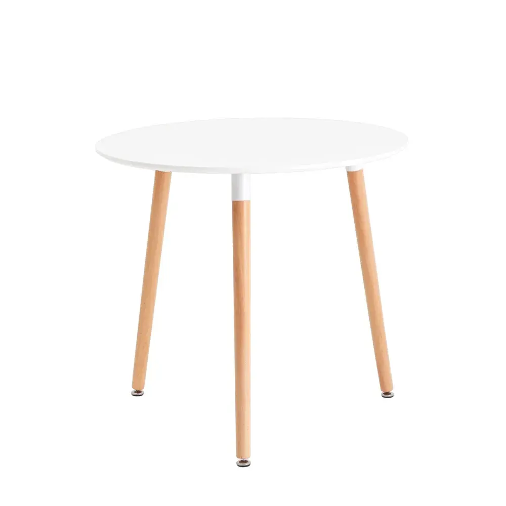 Фото 2 Кухонный стол круглый Stool group Oslo 0x80 см МДФ цвет белый Фото 2 Кухонный стол круглый Stool group Oslo 0x80 см МДФ цвет белый