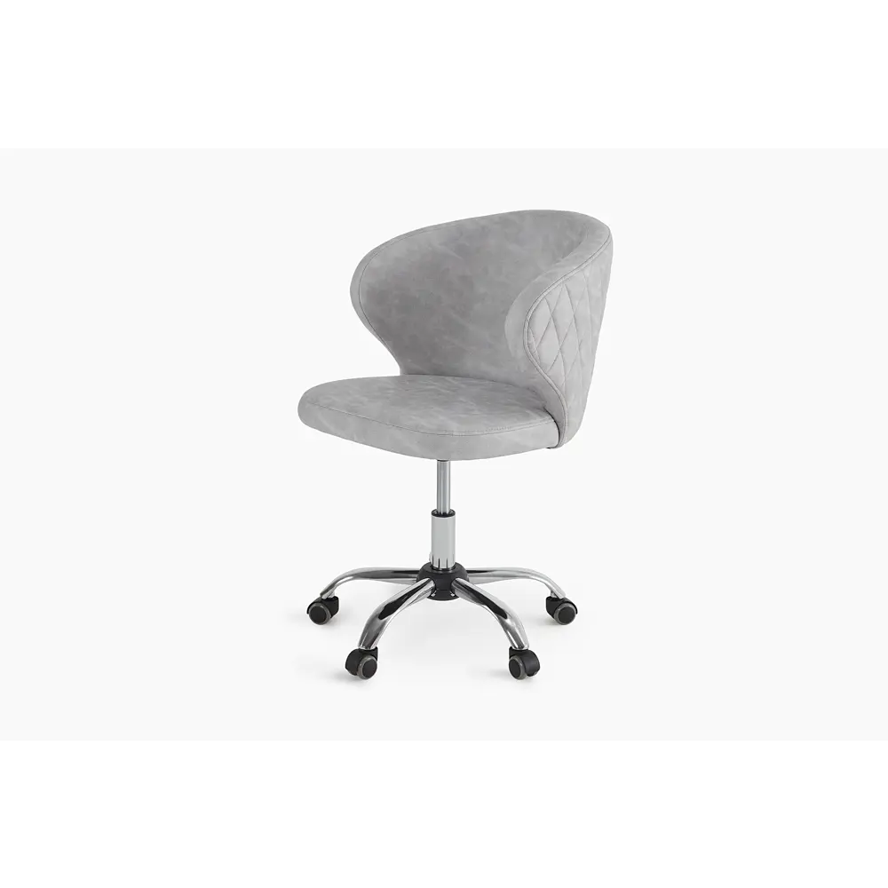 Фото 2 Офисное кресло Vental Ven_10021 56x82x70 см фанера цвет серый/серебристый Фото 2 Офисное кресло Vental Ven_10021 56x82x70 см фанера цвет серый/серебристый