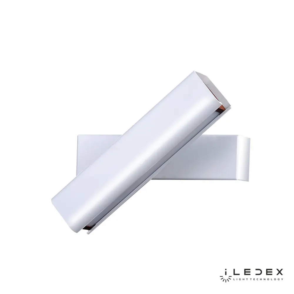 Фото Настенный светильник светодиодный Iledex 8104w-10w-3000k wh теплый белый свет цвет белый Фото Настенный светильник светодиодный Iledex 8104w-10w-3000k wh теплый белый свет цвет белый