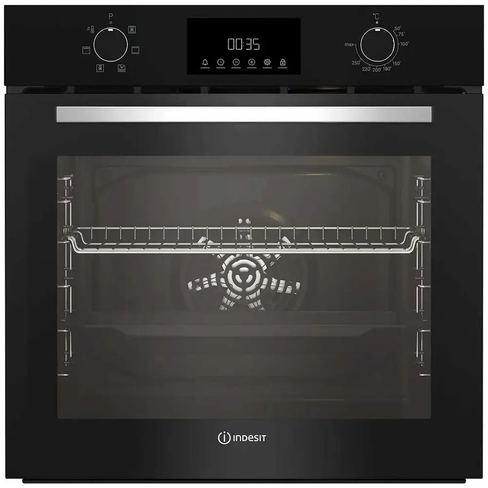 Фото Встраиваемый духовой шкаф Indesit Ife 3644 J Bl 59.40x59.50x56.70 см цвет черный Фото Встраиваемый духовой шкаф Indesit Ife 3644 J Bl 59.40x59.50x56.70 см цвет черный