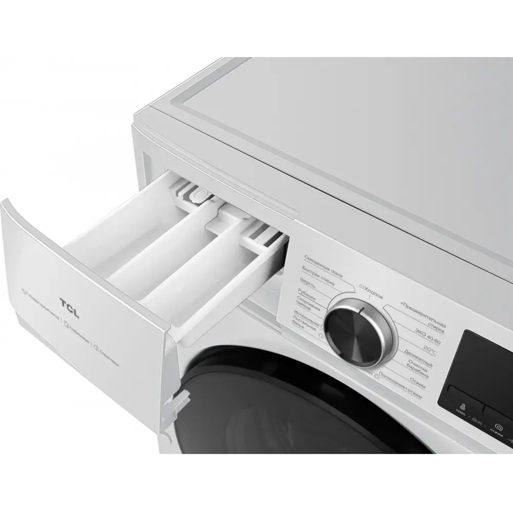 Фото 4 Стиральная машина Tcl Twof-106w12w1 51x89x65 см 6 кг цвет белый Фото 4 Стиральная машина Tcl Twof-106w12w1 51x89x65 см 6 кг цвет белый