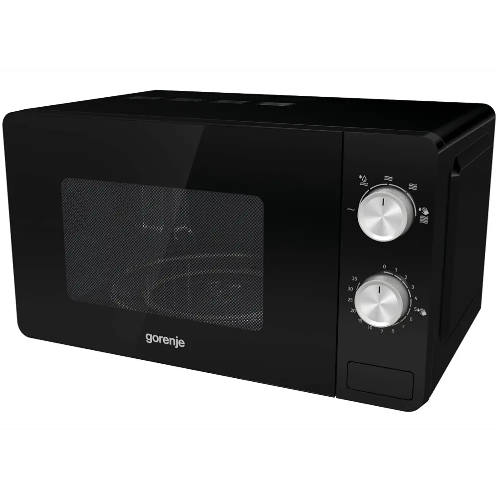 Фото 4 Отдельностоящая микроволновая печь Gorenje MO20E1B 45.1x25.7x34.3 см 20 л цвет черный Фото 4 Отдельностоящая микроволновая печь Gorenje MO20E1B 45.1x25.7x34.3 см 20 л цвет черный