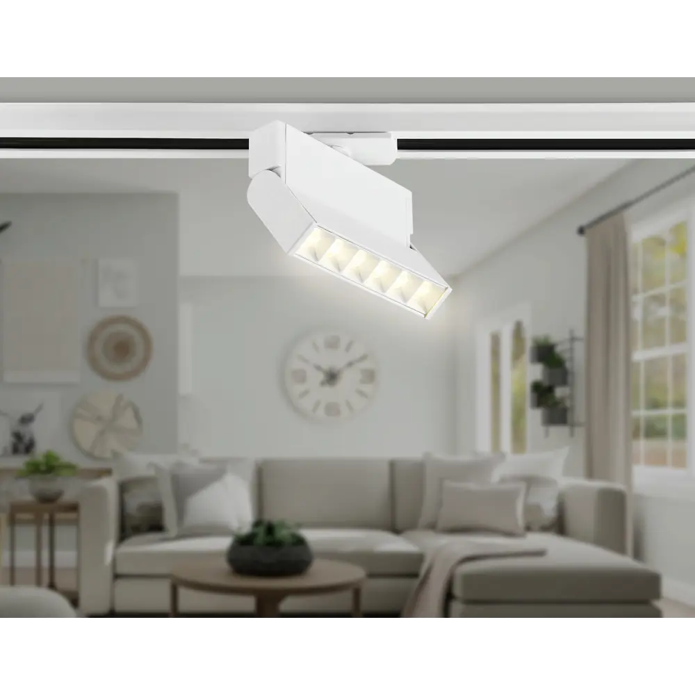 Фото 17 Трековый светильник линейный светодиодный Ambrella light Gl6811 6 Вт 2 м² цвет белый Фото 17 Трековый светильник линейный светодиодный Ambrella light Gl6811 6 Вт 2 м² цвет белый