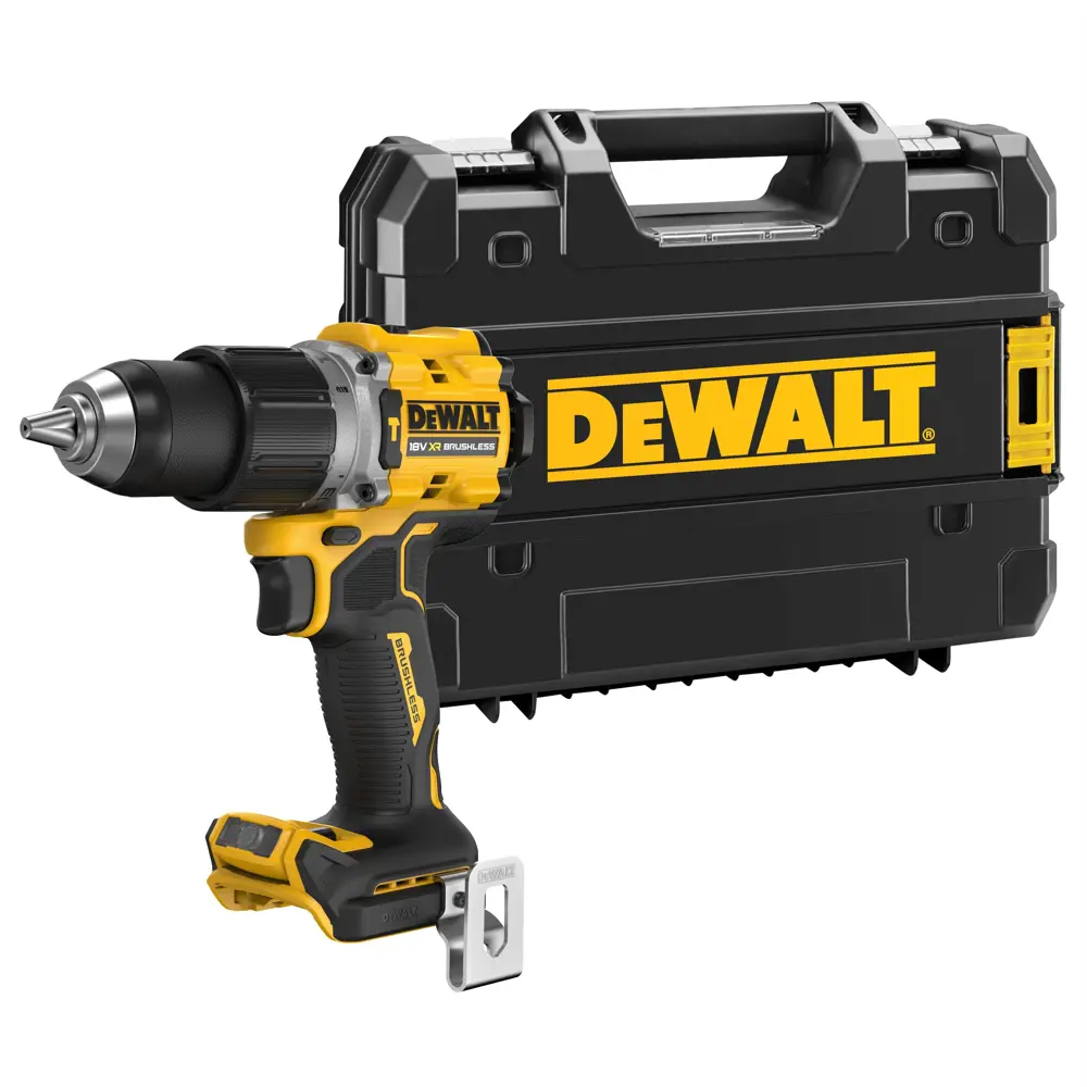 Фото Дрель-шуруповерт аккумуляторная бесщеточная ударная Dewalt DCD805NT, 18 В Li-Ion без АКБ и ЗУ Фото Дрель-шуруповерт аккумуляторная бесщеточная ударная Dewalt DCD805NT, 18 В Li-Ion без АКБ и ЗУ