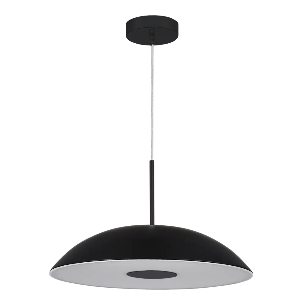 Фото 4 Светильник подвесной светодиодный St Luce Lido Sl6128.403.01 8 м² теплый белый (желтый) свет цвет черный Фото 4 Светильник подвесной светодиодный St Luce Lido Sl6128.403.01 8 м² теплый белый (желтый) свет цвет черный
