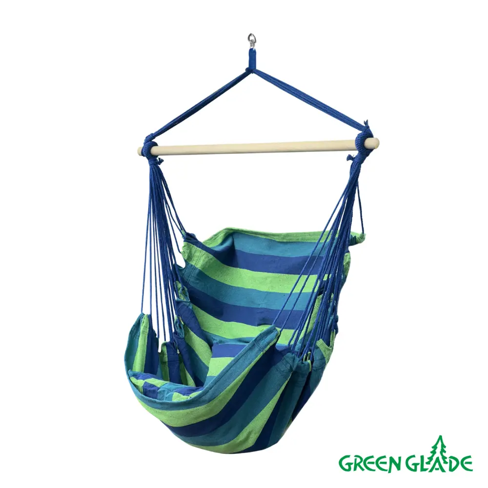 Фото 8 Гамак Green glade G-053 поликоттон 120 x 90 см разноцветный
