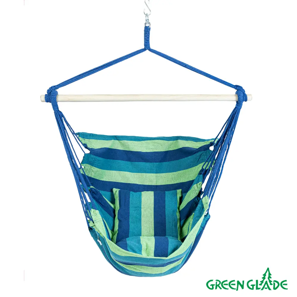 Фото 2 Гамак Green glade G-053 поликоттон 120 x 90 см разноцветный