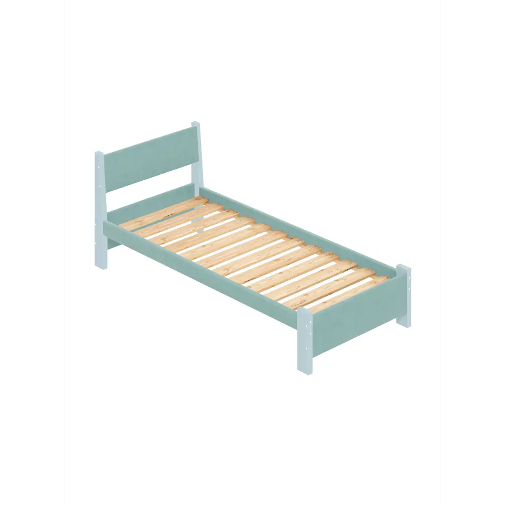 Фото Кровать Solarius Мишка реечное основание 80 x 80 x 200 см дерево цвет тиффани;голубой Фото Кровать Solarius Мишка реечное основание 80 x 80 x 200 см дерево цвет тиффани;голубой