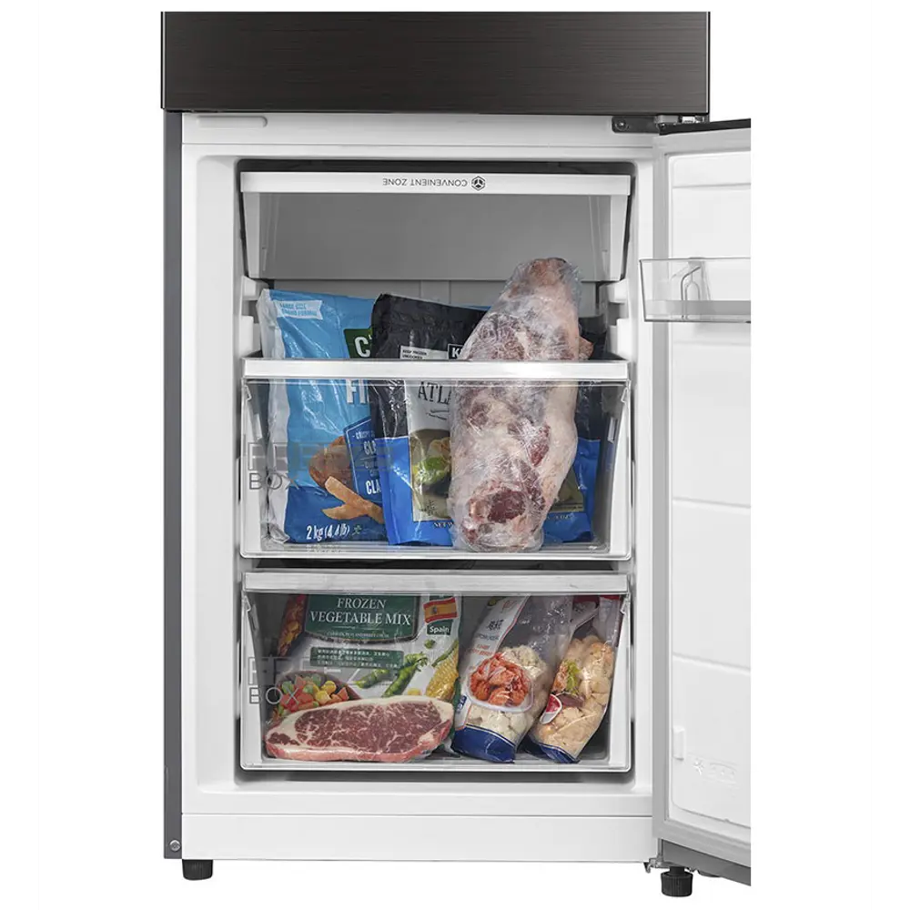 Фото 7 Отдельностоящий холодильник Midea MDRB521MIE46OD 59.5x201.8 см цвет нержавеющая сталь Фото 7 Отдельностоящий холодильник Midea MDRB521MIE46OD 59.5x201.8 см цвет нержавеющая сталь