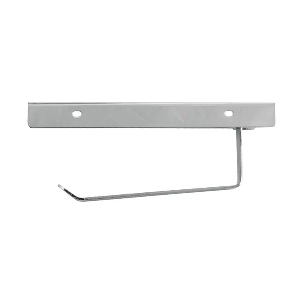 Фото Держатель для туалетной бумаги Potato P250 с подставкой для телефона настенный цвет хром Фото Держатель для туалетной бумаги Potato P250 с подставкой для телефона настенный цвет хром