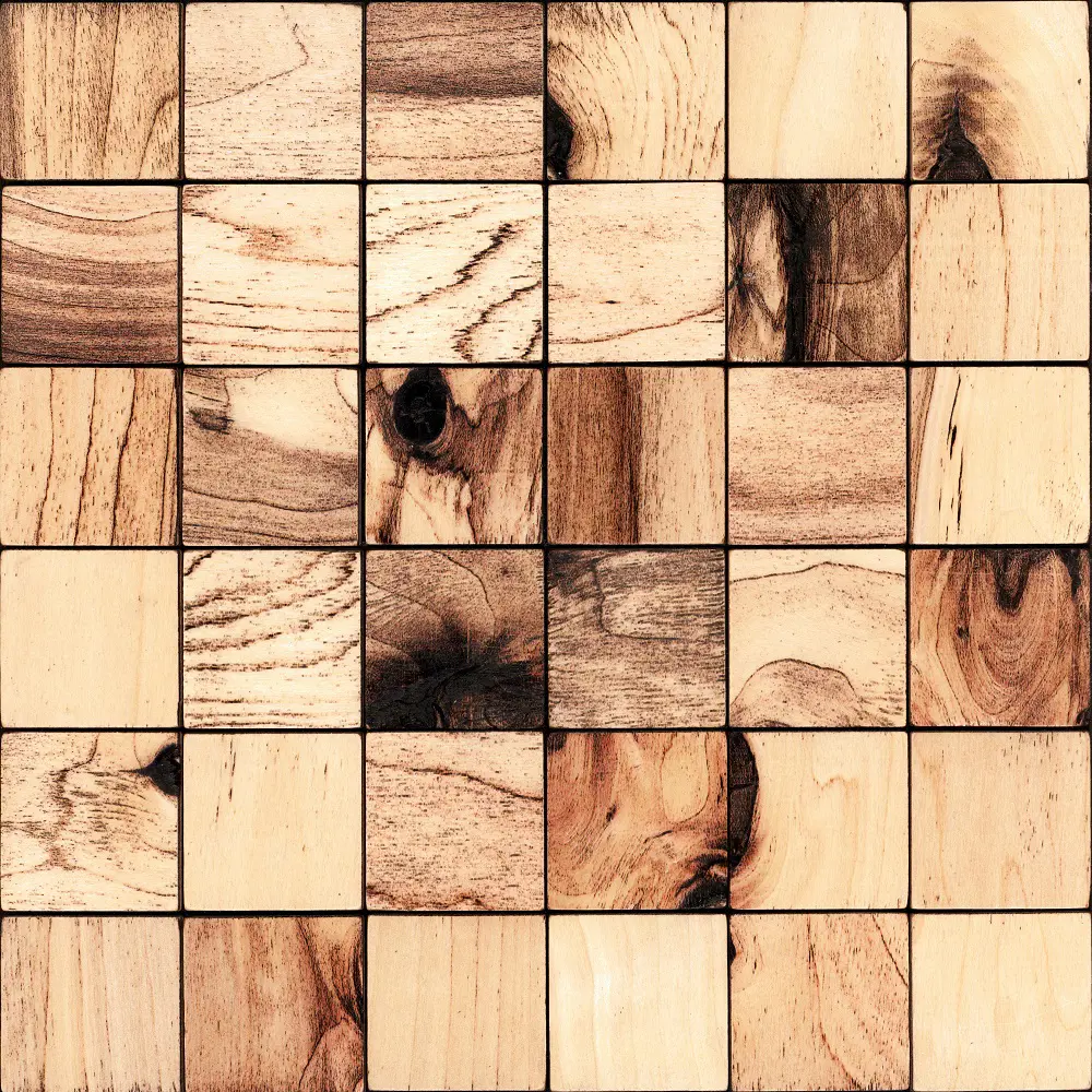 Фото Панель-мозаика Gluten lignum Росби бежевый 300x300x4мм 0.09м² 22шт ячейка 50x50мм Фото Панель-мозаика Gluten lignum Росби бежевый 300x300x4мм 0.09м² 22шт ячейка 50x50мм