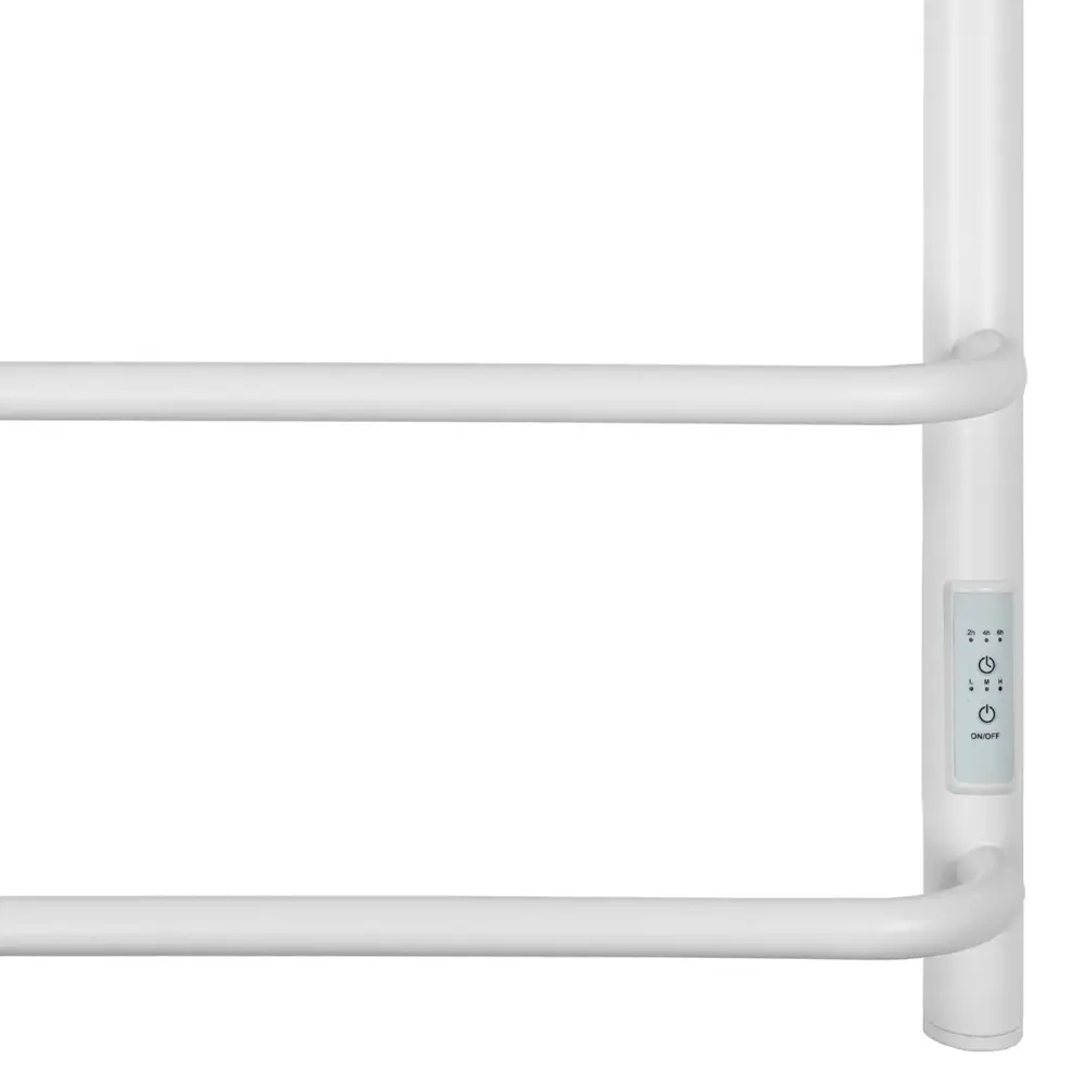 Фото 6 Полотенцесушитель электрический Primoclima Step E White 150x600 мм 95 Вт с терморегулятором лесенка цвет белый матовый Фото 6 Полотенцесушитель электрический Primoclima Step E White 150x600 мм 95 Вт с терморегулятором лесенка цвет белый матовый