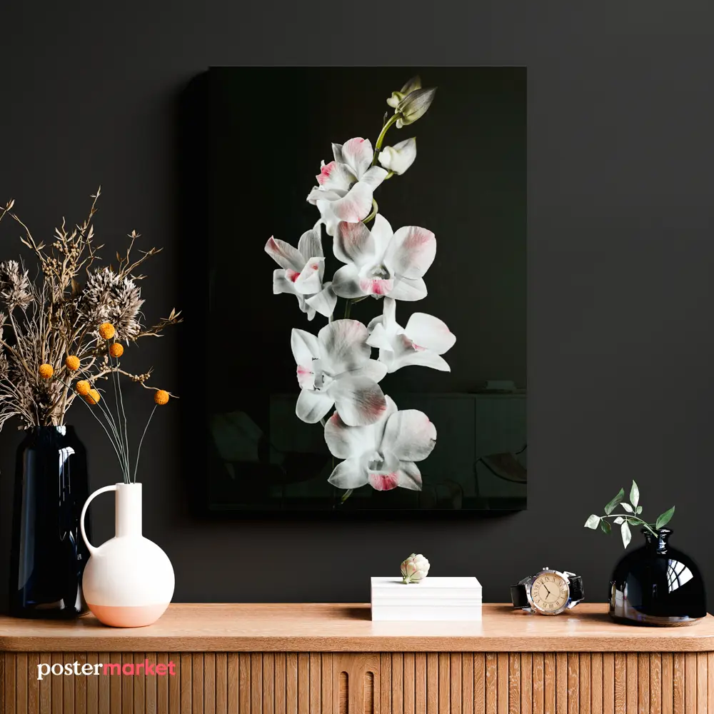 Фото 3 Картина без рамки Postermarket Белая орхидея 70x50 см Фото 3 Картина без рамки Postermarket Белая орхидея 70x50 см