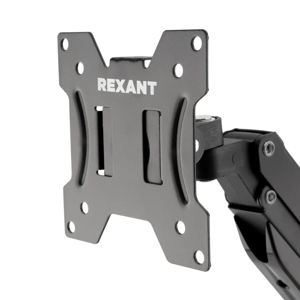Фото 2 Кронштейн для крепления телевизора поворотный с газлифтом Rexant 15x38 см цвет черный Фото 2 Кронштейн для крепления телевизора поворотный с газлифтом Rexant 15x38 см цвет черный