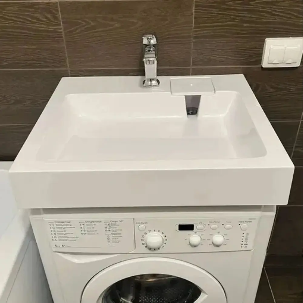 Фото 5 Раковина на стиральную машину Wt sanitary ware 50.11617 Premial Style Z60 Palermo подвесная 60см