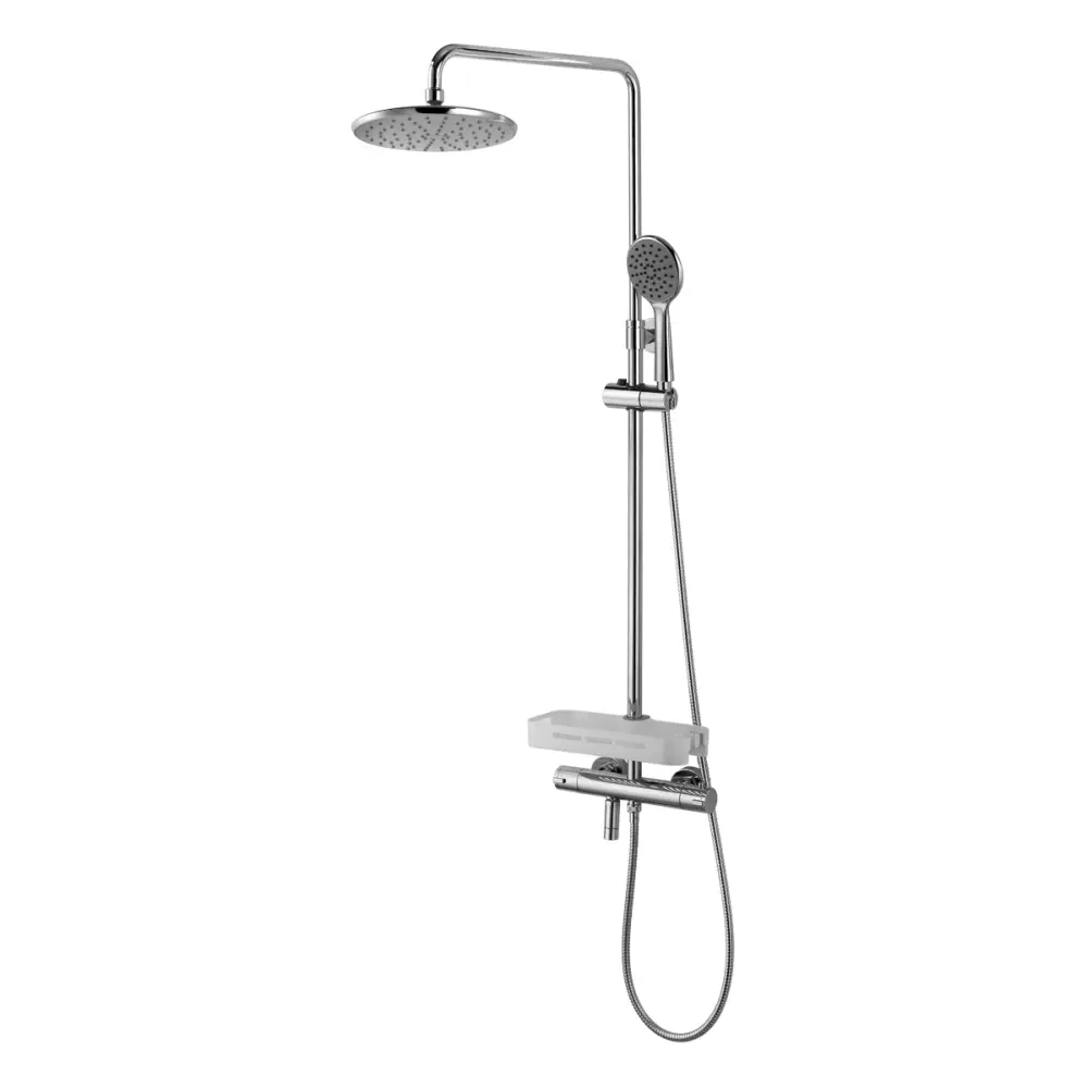 Фото Душевая система Lemark Tropic LM7010C для ванны и душа термостатический Фото Душевая система Lemark Tropic LM7010C для ванны и душа термостатический
