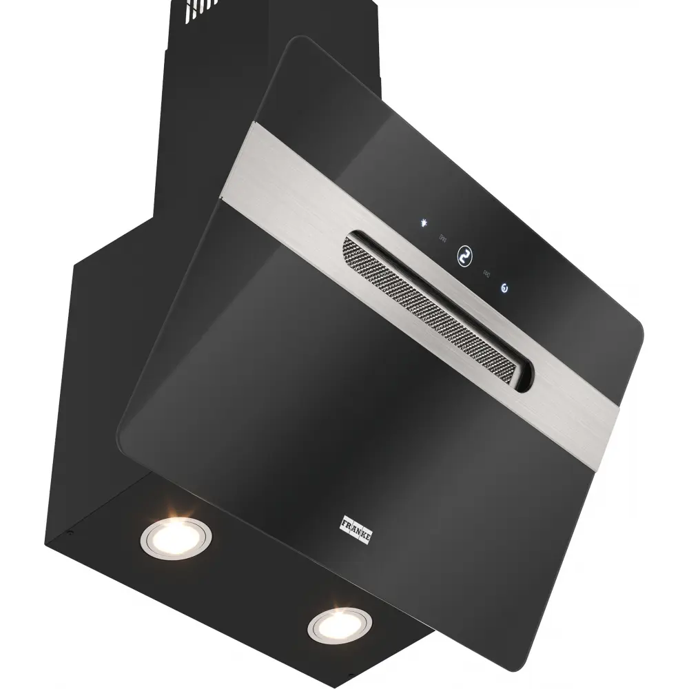Фото Наклонная вытяжка Franke STERLING 60 BK 59.5 см цвет черный Фото Наклонная вытяжка Franke STERLING 60 BK 59.5 см цвет черный