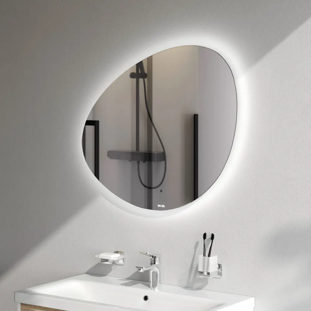 Фото 2 Зеркало для ванной Am.pm X-Joy 80 см LED-подсветка по периметру бесконтактный ИК-сенсор Фото 2 Зеркало для ванной Am.pm X-Joy 80 см LED-подсветка по периметру бесконтактный ИК-сенсор