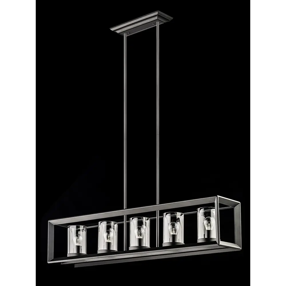 Фото 3 Люстра подвесная Lightona Люстры Alm-3007-5l 5 ламп 30 м² цвет черный Фото 3 Люстра подвесная Lightona Люстры Alm-3007-5l 5 ламп 30 м² цвет черный