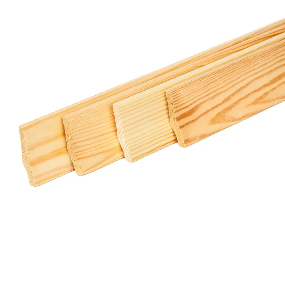 Фото Плинтус Timber&style Евро 1500x60x1500мм сосна Фото Плинтус Timber&style Евро 1500x60x1500мм сосна