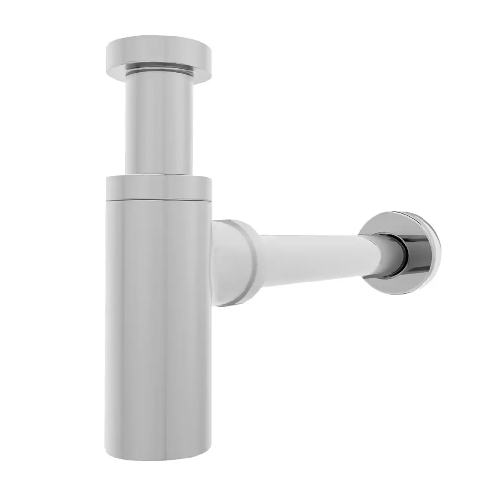 Фото 14 Комплект Teymi 4 в 1: раковина Hanna F13069 45 правая, подвесная смеситель Helmi Pro, хром донный клапан с переливом сифон