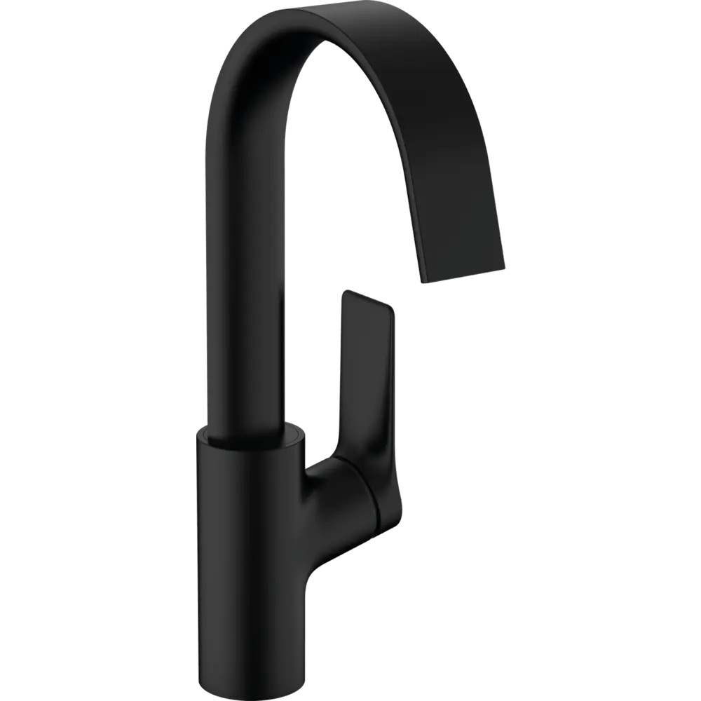 Фото Смеситель для раковины Hansgrohe Vivenis 75032670 однорычажный цвет черный Фото Смеситель для раковины Hansgrohe Vivenis 75032670 однорычажный цвет черный