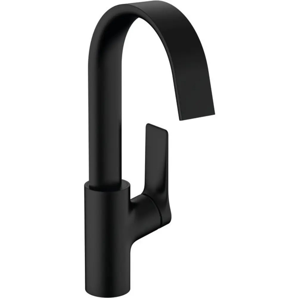 Фото 2 Смеситель для раковины Hansgrohe Vivenis 75032670 однорычажный цвет черный Фото 2 Смеситель для раковины Hansgrohe Vivenis 75032670 однорычажный цвет черный