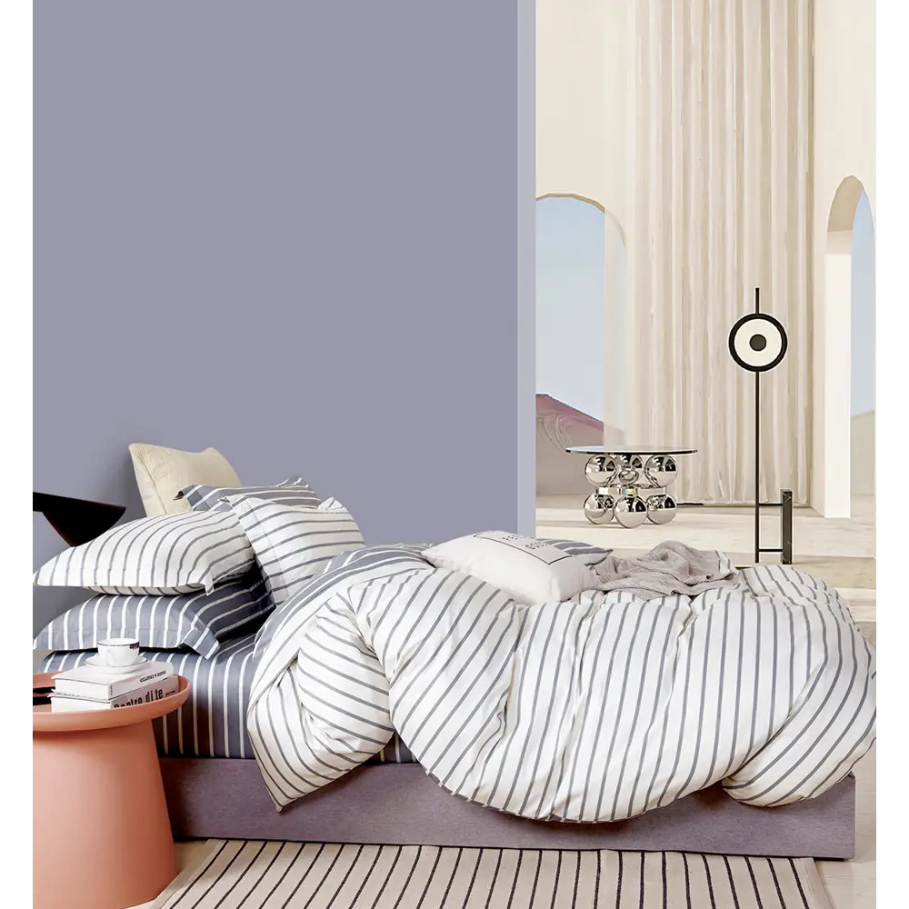 Фото Комплект постельного белья Tango Twill евро сатин наволочки 50x70 - 2 шт 70x70 - 2 шт цвет серый/кремовый/темно-серый TPIG6-1856 Фото Комплект постельного белья Tango Twill евро сатин наволочки 50x70 - 2 шт 70x70 - 2 шт цвет серый/кремовый/темно-серый TPIG6-1856