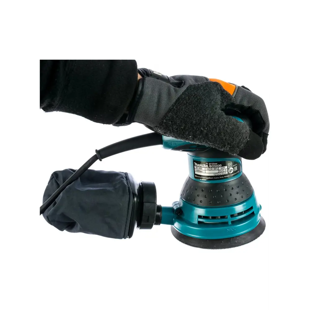 Фото 4 Эксцентриковая шлифмашина сетевая Makita BO5030 125 мм, 300 Вт Фото 4 Эксцентриковая шлифмашина сетевая Makita BO5030 125 мм, 300 Вт