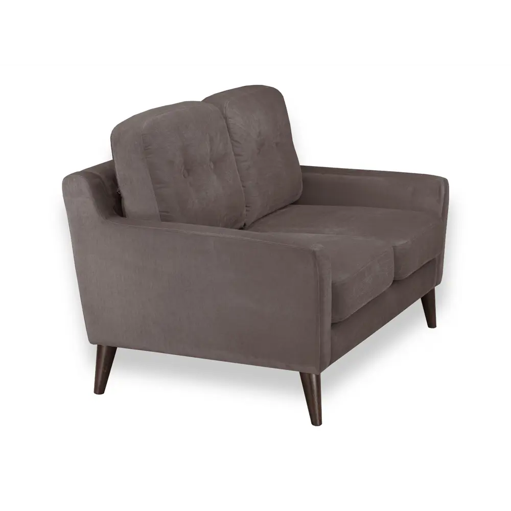 Фото 3 Диван Ramart design Руфус 80621080 140x90x95 см велюр цвет коричневый Фото 3 Диван Ramart design Руфус 80621080 140x90x95 см велюр цвет коричневый