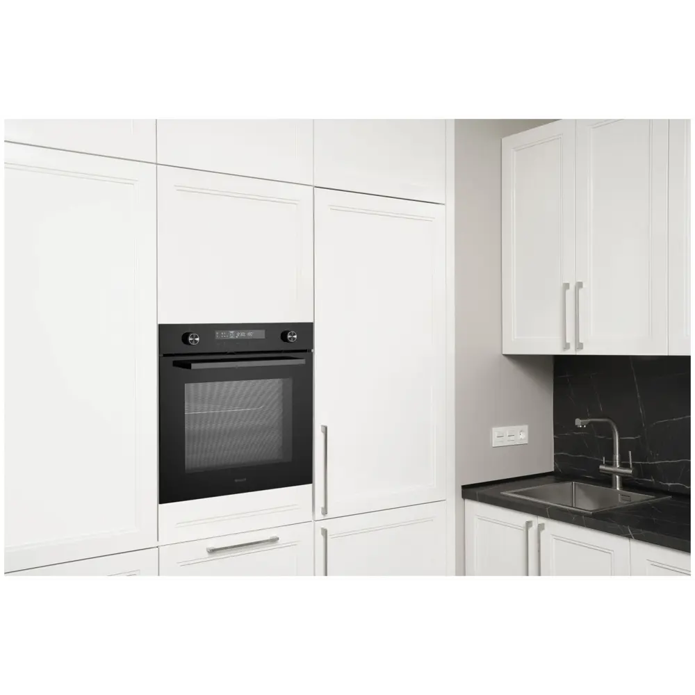 Фото 3 Встраиваемый духовой шкаф Weissgauff Eom 751 Pdb Black Edition 59.50x59.60x54.60 см цвет черный Фото 3 Встраиваемый духовой шкаф Weissgauff Eom 751 Pdb Black Edition 59.50x59.60x54.60 см цвет черный
