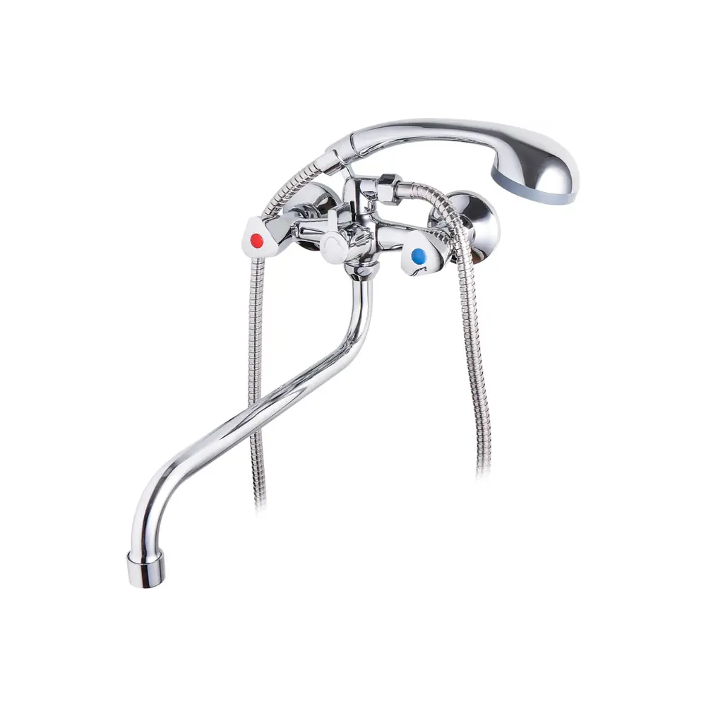 Фото 3 Смеситель для ванны Ekko E26020-3 двухвентильный цвет хром