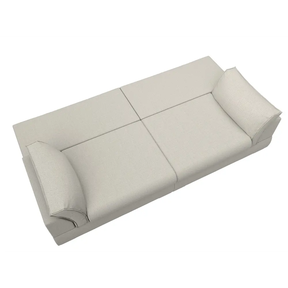 Фото 9 Диван прямой Пекин Лига диванов 122717 272x90x116 см рогожка цвет амур 02 бежевый Фото 9 Диван прямой Пекин Лига диванов 122717 272x90x116 см рогожка цвет амур 02 бежевый