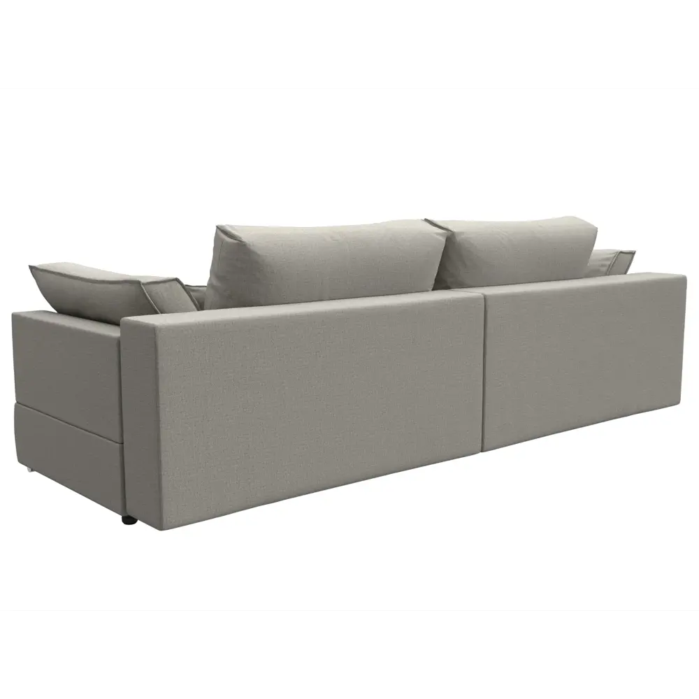 Фото 5 Диван прямой Пекин Лига диванов 122717 272x90x116 см рогожка цвет амур 02 бежевый Фото 5 Диван прямой Пекин Лига диванов 122717 272x90x116 см рогожка цвет амур 02 бежевый