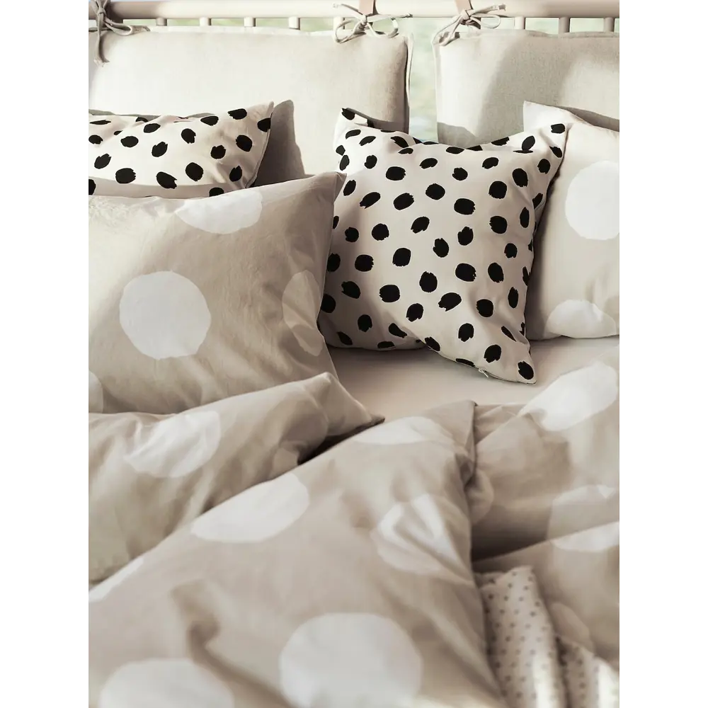 Фото 5 Комплект постельного белья Vigrana Клирия поплин 2-спальный наволочки 50 x 70- 2 шт цвет бежевый Фото 5 Комплект постельного белья Vigrana Клирия поплин 2-спальный наволочки 50 x 70- 2 шт цвет бежевый