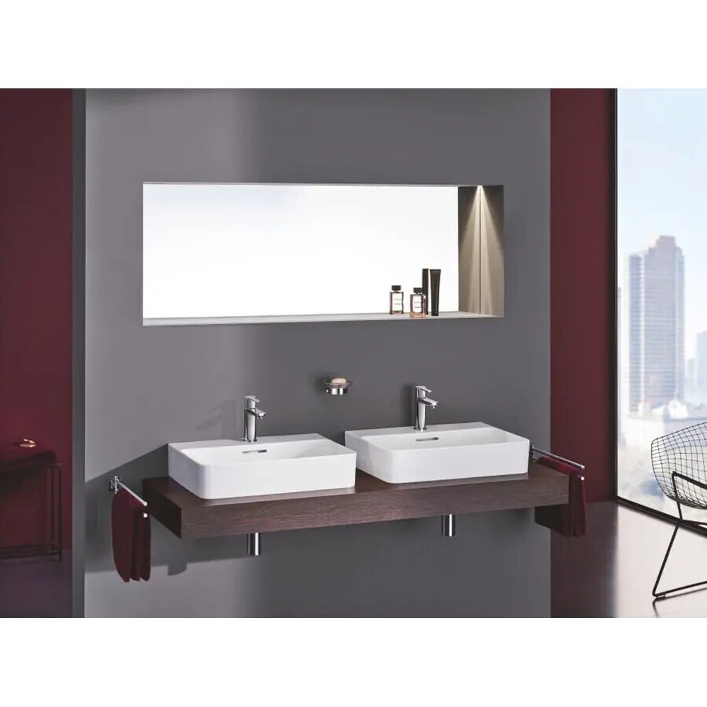 Фото 2 Смеситель для раковины Grohe 23790001 однорычажный цвет хром Фото 2 Смеситель для раковины Grohe 23790001 однорычажный цвет хром