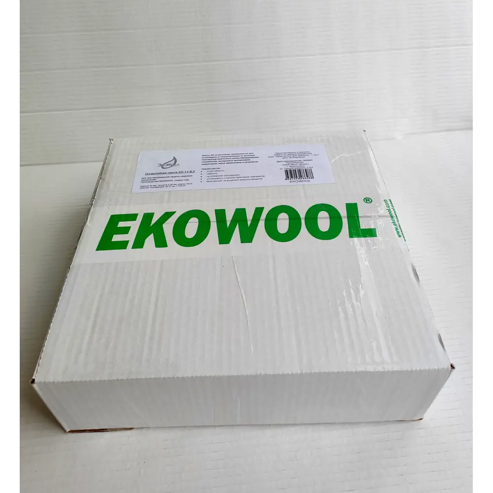 Фото 3 Кремнеземная лента Ekowool 82x0.28мм 100 м Фото 3 Кремнеземная лента Ekowool 82x0.28мм 100 м