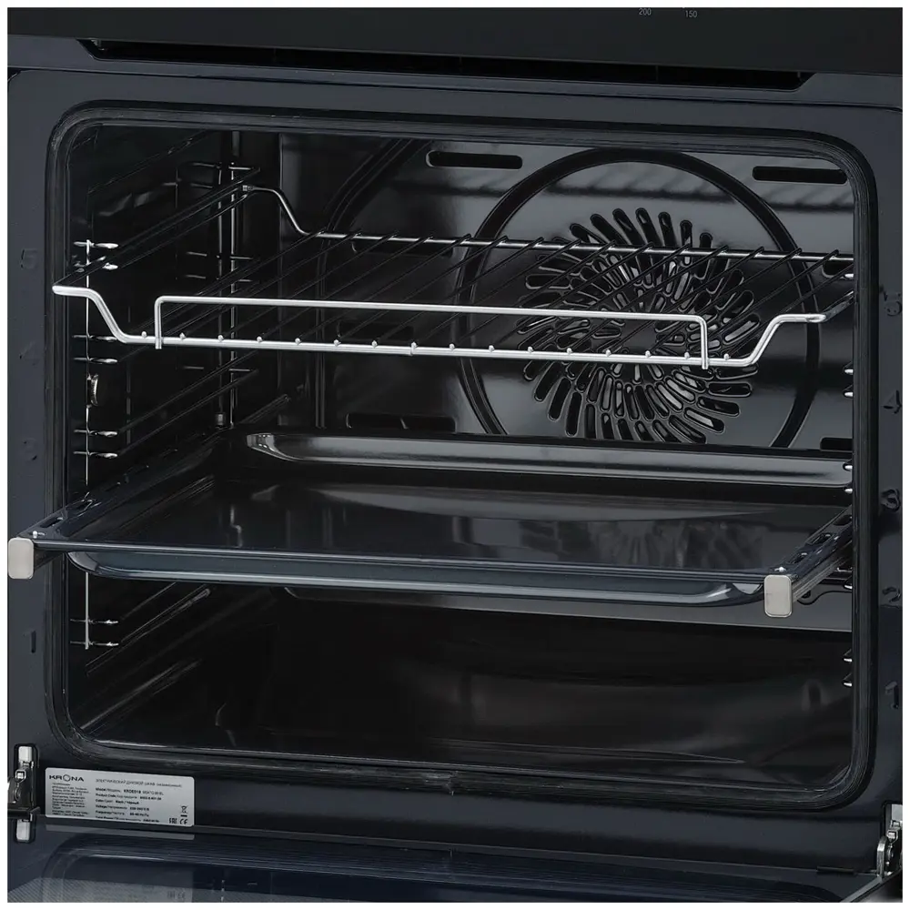 Фото 8 Встраиваемый духовой шкаф Krona Beato 60 Bl 59.50x59.50x56.70 см цвет черный Фото 8 Встраиваемый духовой шкаф Krona Beato 60 Bl 59.50x59.50x56.70 см цвет черный