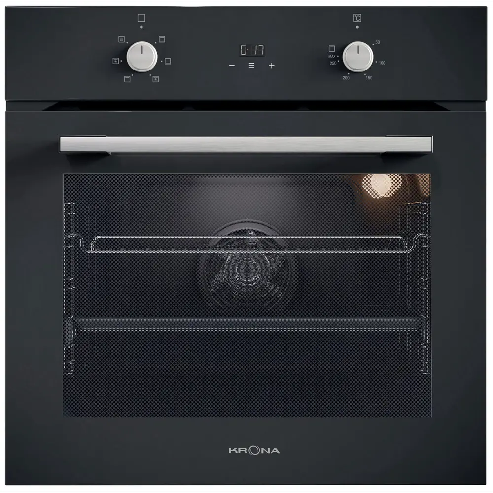 Фото Встраиваемый духовой шкаф Krona Beato 60 Bl 59.50x59.50x56.70 см цвет черный Фото Встраиваемый духовой шкаф Krona Beato 60 Bl 59.50x59.50x56.70 см цвет черный
