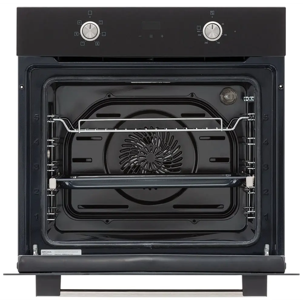 Фото 3 Встраиваемый духовой шкаф Krona Beato 60 Bl 59.50x59.50x56.70 см цвет черный Фото 3 Встраиваемый духовой шкаф Krona Beato 60 Bl 59.50x59.50x56.70 см цвет черный