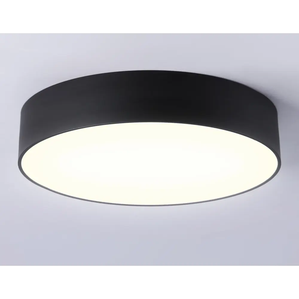 Фото 5 Светильник настенно-потолочный светодиодный Ambrella light Fv5525 6 м² нейтральный белый свет цвет черный Фото 5 Светильник настенно-потолочный светодиодный Ambrella light Fv5525 6 м² нейтральный белый свет цвет черный