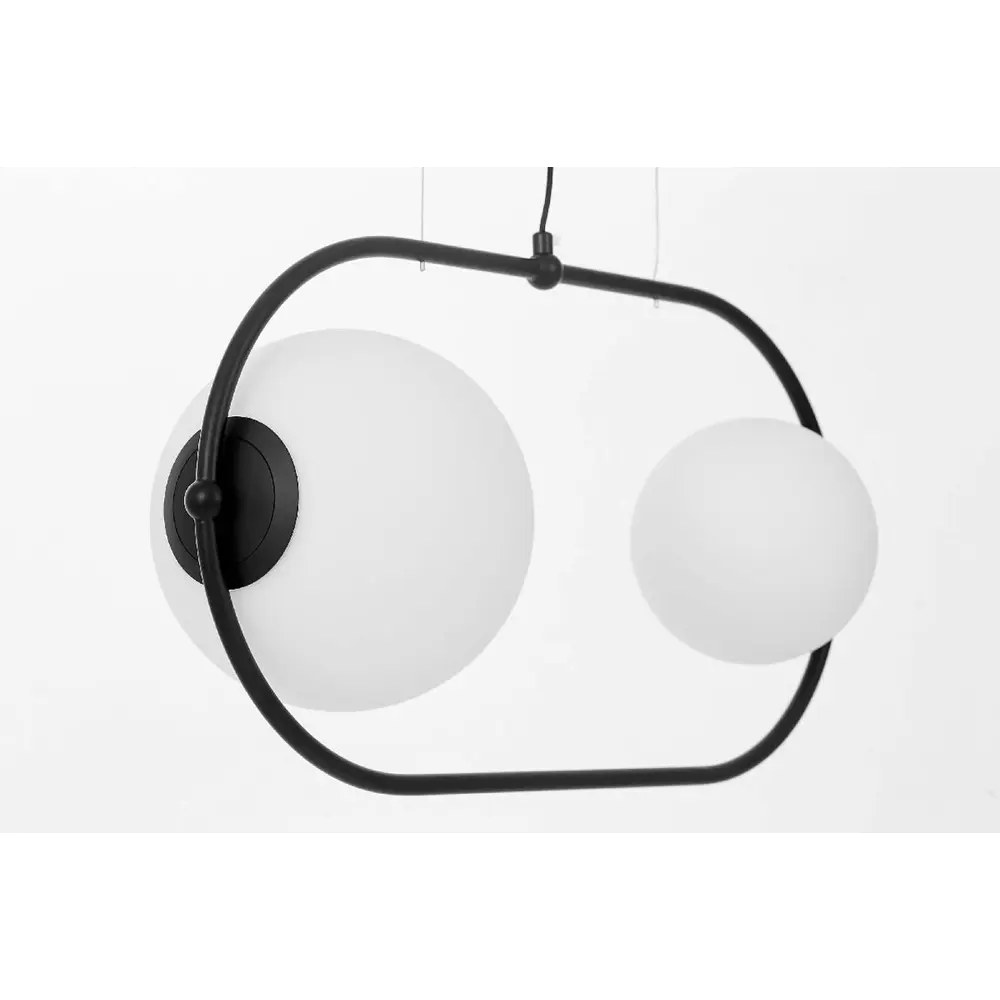 Фото 5 Светильник подвесной Lumina Deco Panari Ldp 1210-2-pr bk 2 лампы 6 м² цвет белый Фото 5 Светильник подвесной Lumina Deco Panari Ldp 1210-2-pr bk 2 лампы 6 м² цвет белый