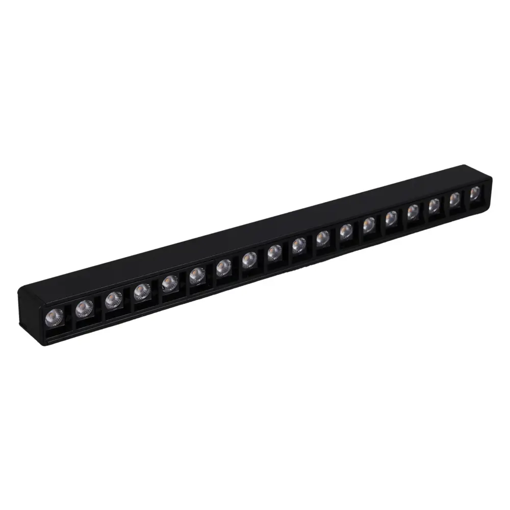 Фото 8 Трековый светильник линейный светодиодный Reluce 13004-9.3-001ur magnetic led18w bk 18 Вт однофазный нейтральный белый свет цвет черный Фото 8 Трековый светильник линейный светодиодный Reluce 13004-9.3-001ur magnetic led18w bk 18 Вт однофазный нейтральный белый свет цвет черный