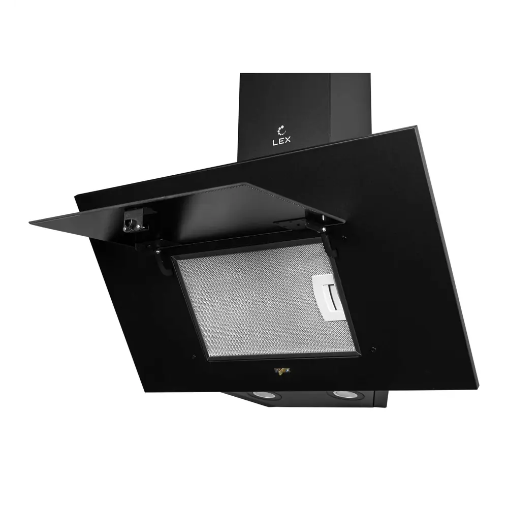 Фото 2 Наклонная вытяжка Lex MIRA 500 BLACK 50 см цвет черный Фото 2 Наклонная вытяжка Lex MIRA 500 BLACK 50 см цвет черный