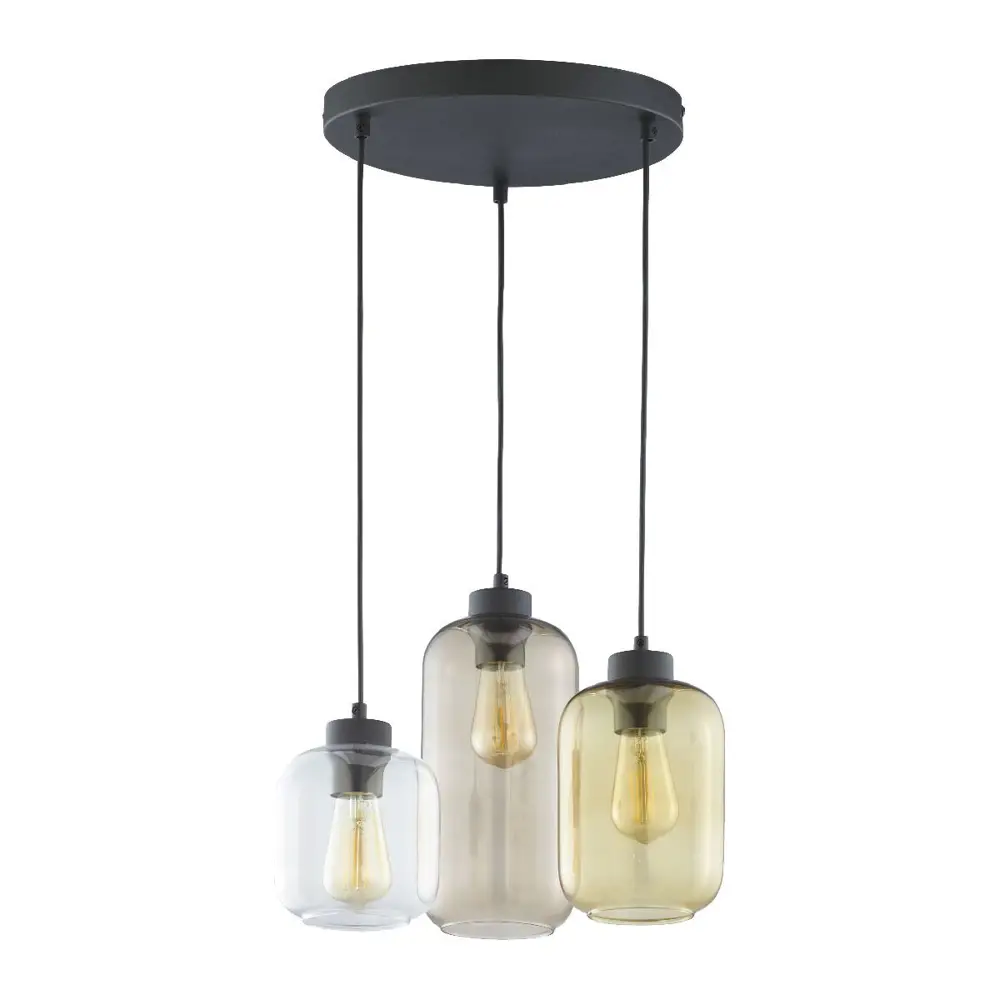 Фото Светильник подвесной Toplight Pollie Tl1631h-03mu 3 лампы 6 м² цвет разноцветный Фото Светильник подвесной Toplight Pollie Tl1631h-03mu 3 лампы 6 м² цвет разноцветный